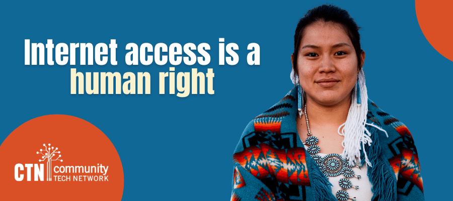 Internet access is a human right 
