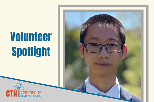 Volunteer Spotlight: Ryan Huang
